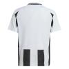 Juventus Turin Trikot Home 24/25 Kinder Weiß/Schwarz