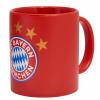 FC Bayern Tasse Logo Rot