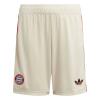 FC Bayern Short Champions League 24/25 Kinder Beige/Rot