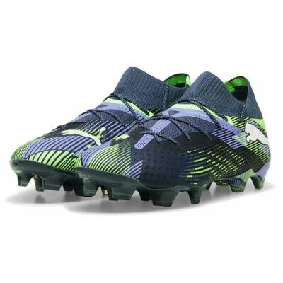 Puma Future 7 Ultimate FG/AG Fußballschuh blau/grau/weiß/grün