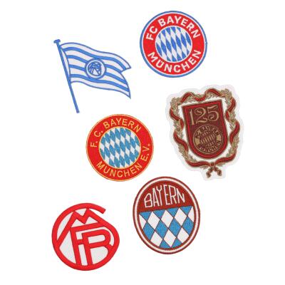 FC Bayern Aufnäher 6er Set 125 Jahre